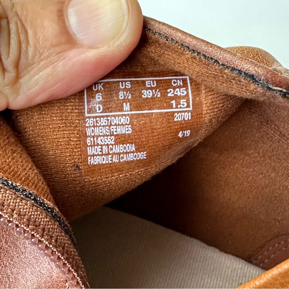 Clarks Collection Leather Ankle Booties #20701 - image 5